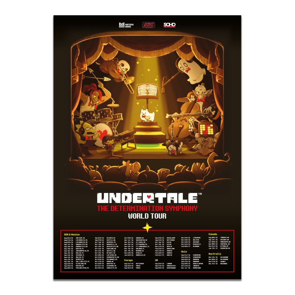 UNDERTALE - KV Poster